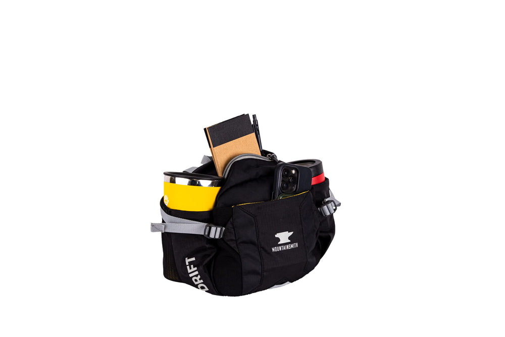 Mountainsmith Drift rugged ripstop fabric withstands day hikes.