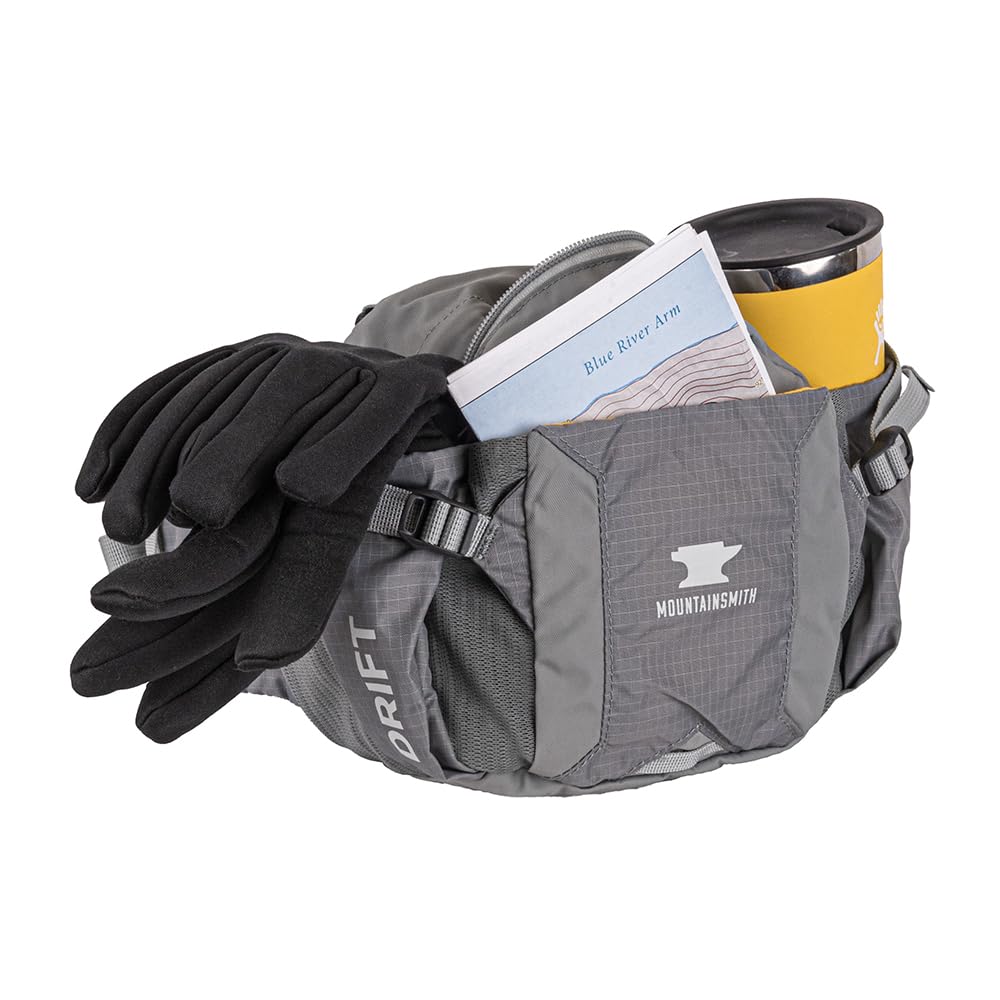 Drift pack interior yellow lining boosts visibility during packing