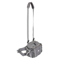 Drift pack with convertible strap enabling over-shoulder carry