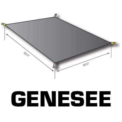 Mountainsmith Genesee 4 footprint with fire retardant coating boosts durability.