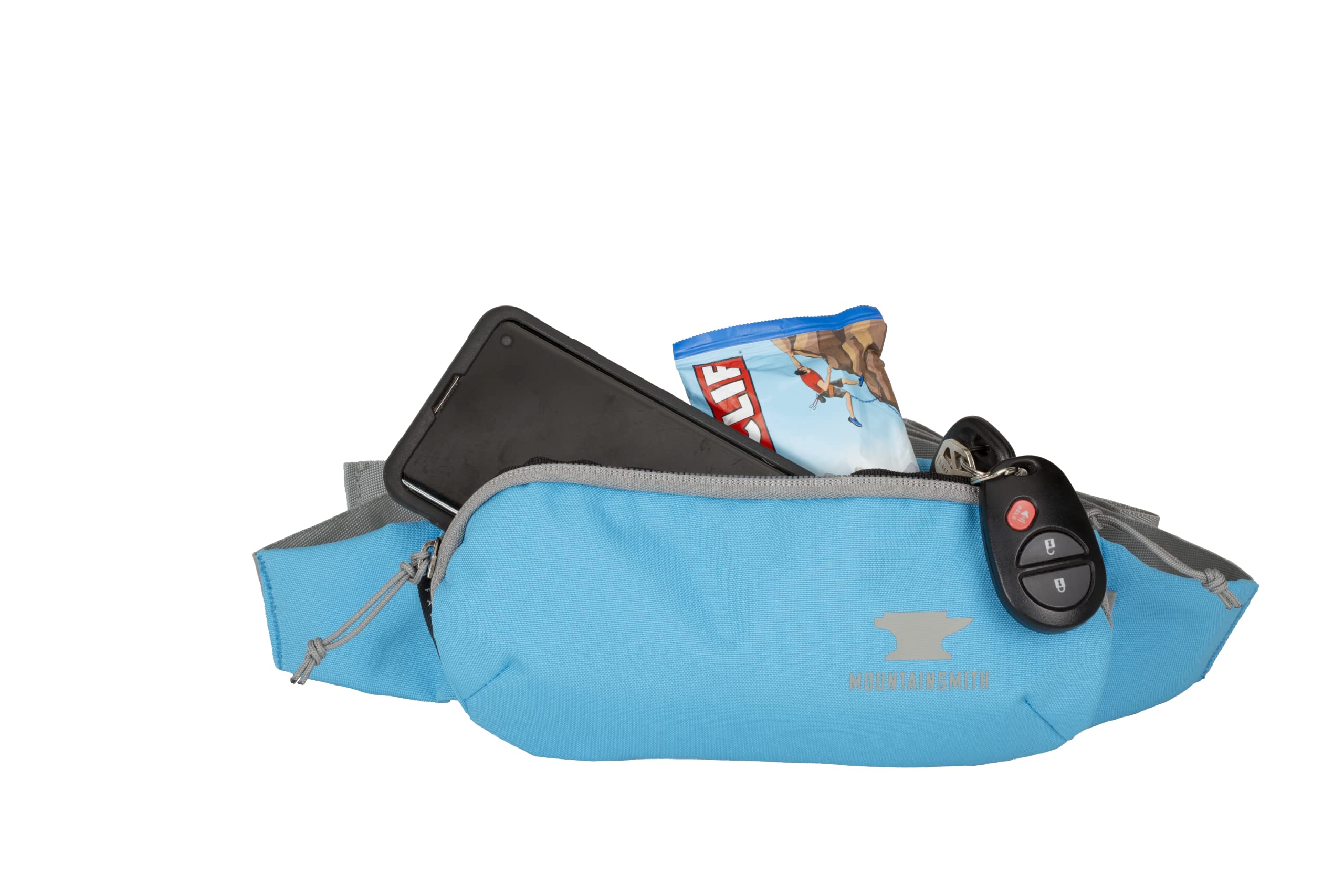 Mountainsmith Groove adjustable waist belt for running and travel comfort.