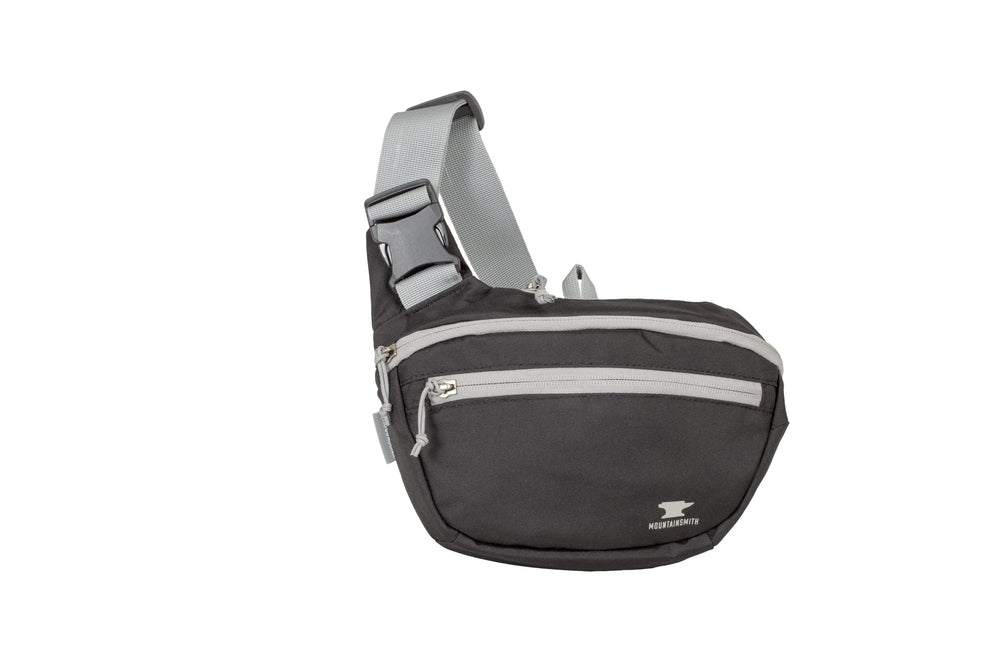 Mountainsmith Knockabout waist-pack with organized compartments for quick access.
