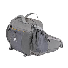 Side bottle pockets secure up to 32 oz for quick hydration.