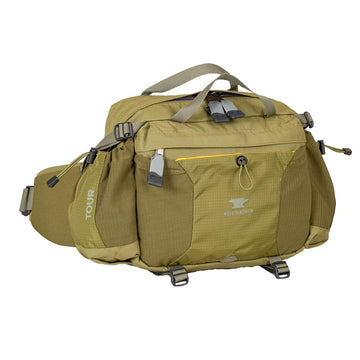 Mountainsmith Tour lumbar waist pack front view for everyday carry and travel.