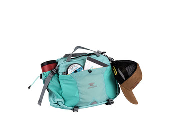 Mountainsmith Tour lumbar waist pack waist belt and straps for versatile carrying.