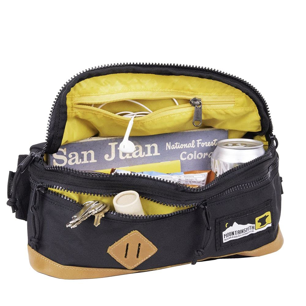 Mountainsmith Trippin Fanny Pack interior pocket highlights organized storage for small valuables.