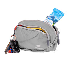Mountainsmith Vibe lumbar pack 270-degree zipper enables full access and organization.