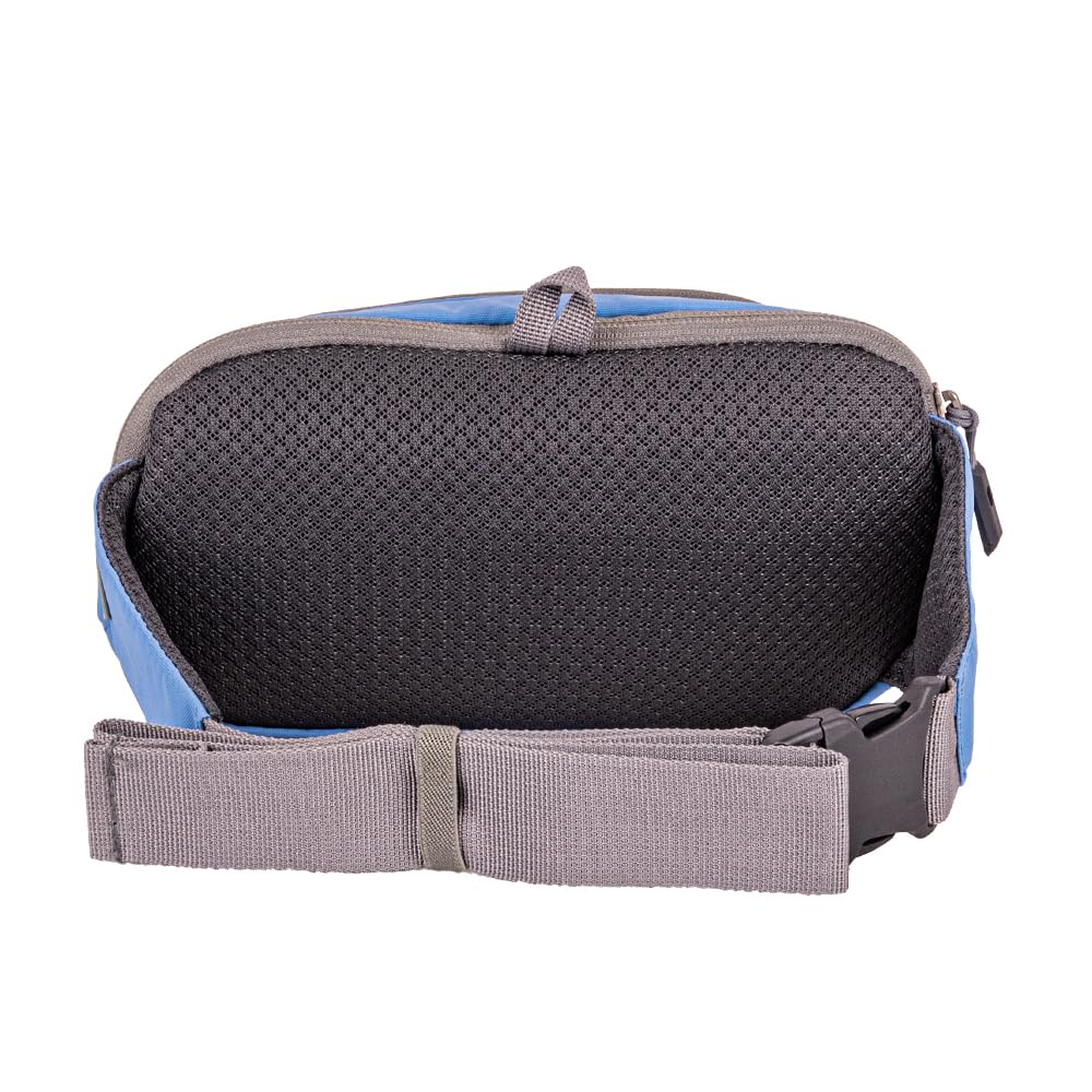 Mountainsmith Vibe lumbar pack side view highlights compact size for hiking essentials