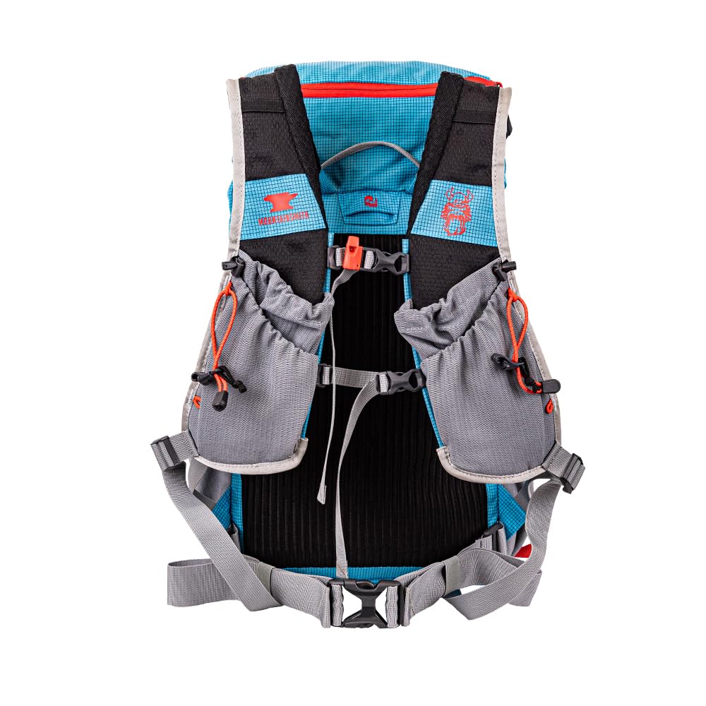 Mountainsmith Zerk 25L front mesh pocket demonstrates gear-hauling capability for bulky items