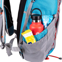Mountainsmith Zerk ultralight backpack roll top closure keeps gear secure on rough terrain
