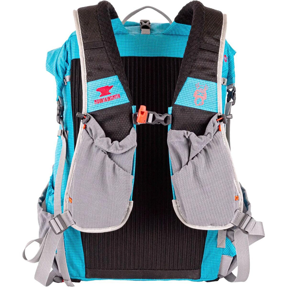 Mountainsmith Zerk ultralight backpack side water bottle pockets for quick access