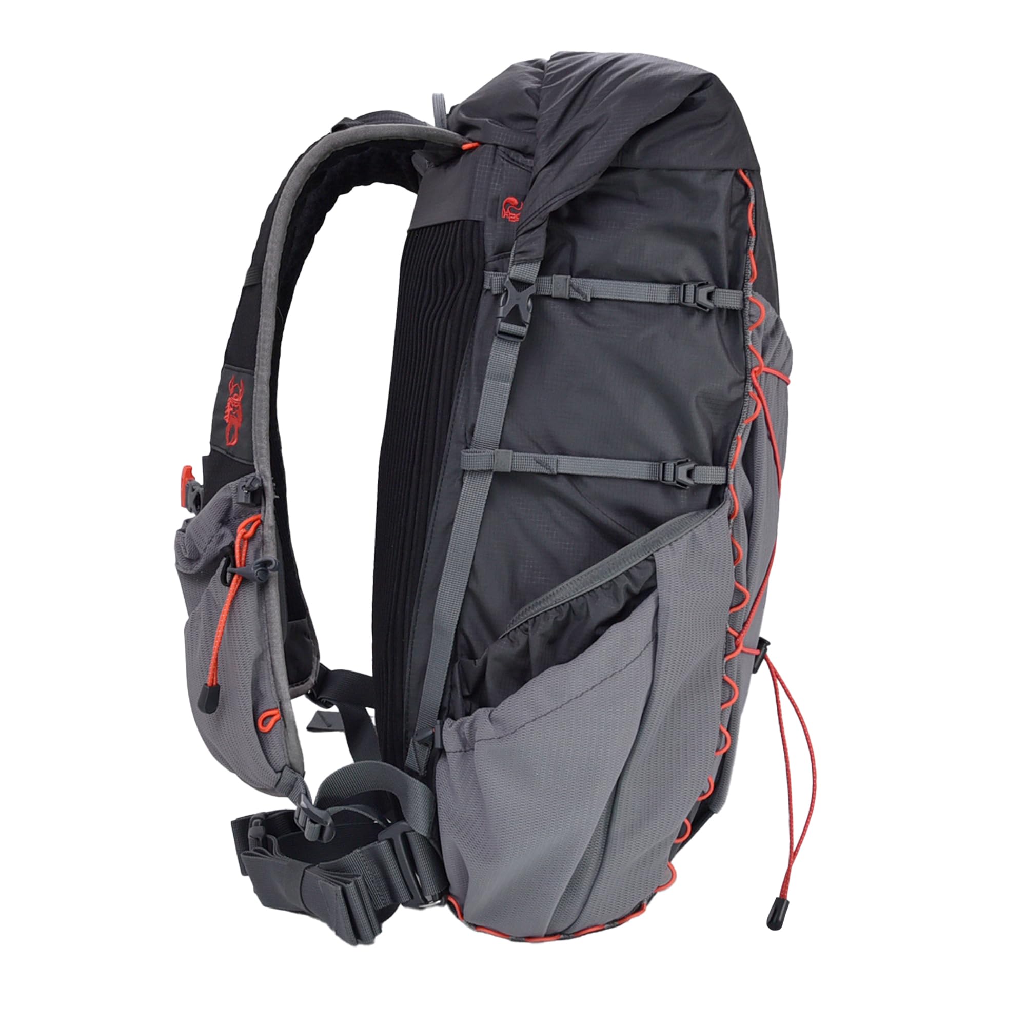 Mountainsmith Zerk Ultralight Pack side pockets enable quick bottle access