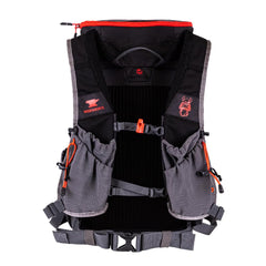 Side stash pockets with angled openings for easy reach during hikes.