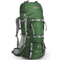 MOUNTAINTOP 70L internal frame backpack main compartment access for quick packing on multi-day trips