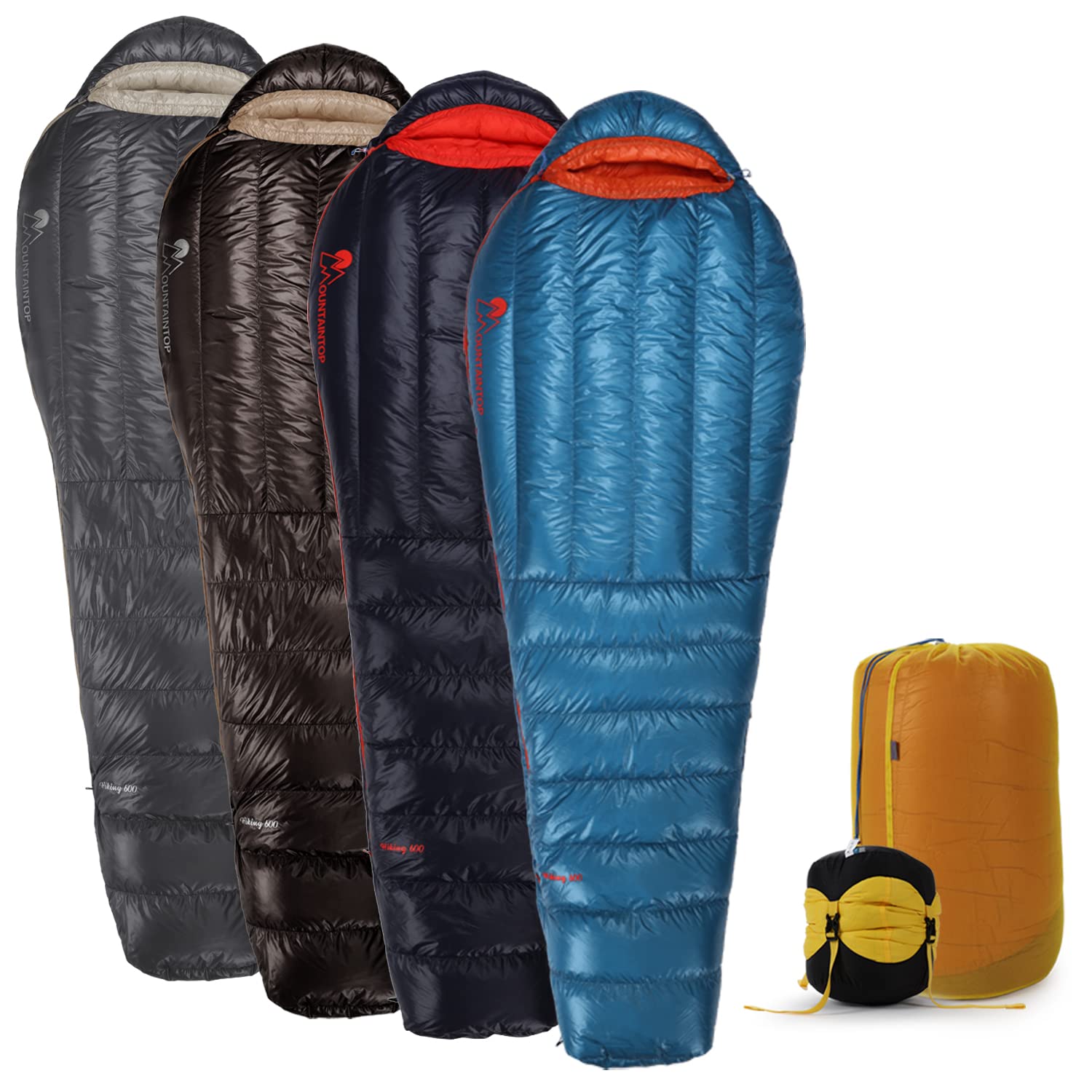 Mountaintop shell material highlights lightweight, water-resistant protection for fast-paced camping