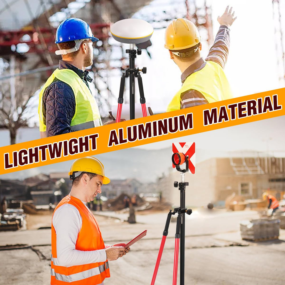 Mountlaser bipod easy-disassembly demonstrates fast detachment between survey sites.