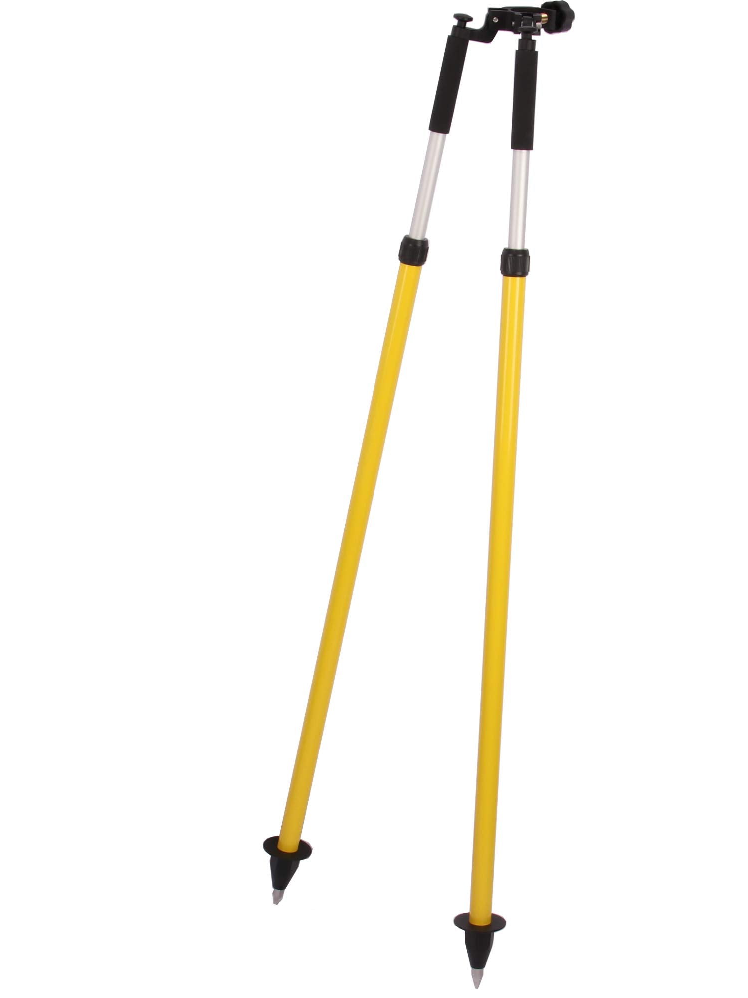 Mountlaser bipod surveying field-usage demonstrates reliable support on uneven terrain.