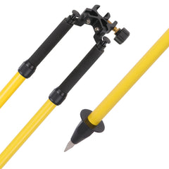 Mountlaser center-entry head with saver clamp enables fast survey setup.