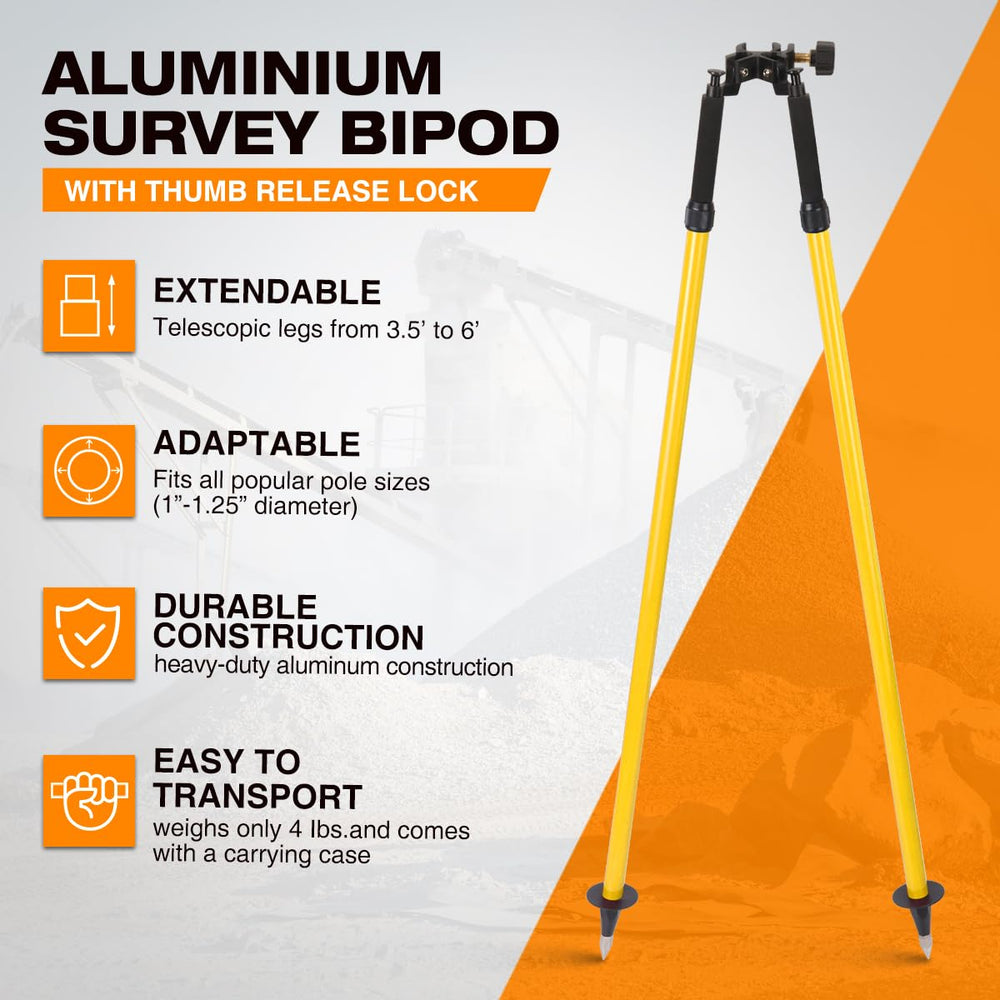 Mountlaser pole-compatibility with 1-25 inch diameters for versatile pole integration.