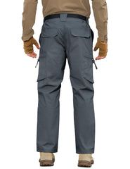 MOURCE Cargo Pants reinforced knees detail for improved mobility during activities.