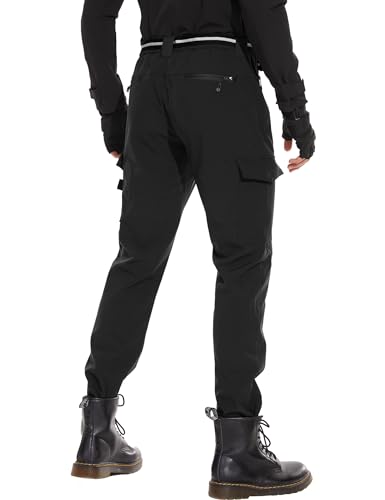 MOURCE Hiking Pants for Men Water-Resistant Quick-Dry keeps legs dry on humid trails.