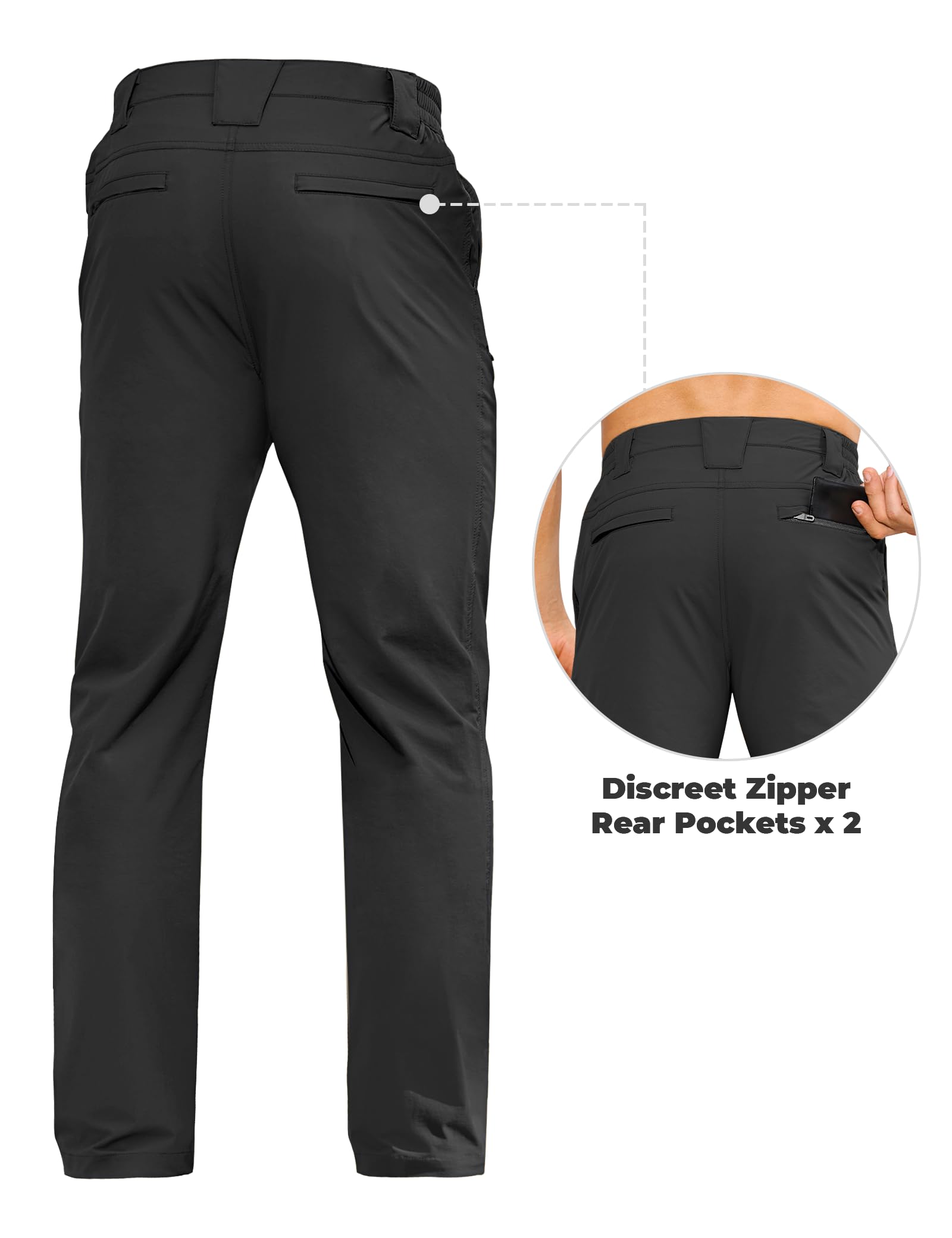 MOURCE travel pants are machine washable and simple to care for.