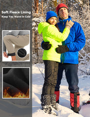 MOURCE men's winter pants with five zippered pockets for secure gear.