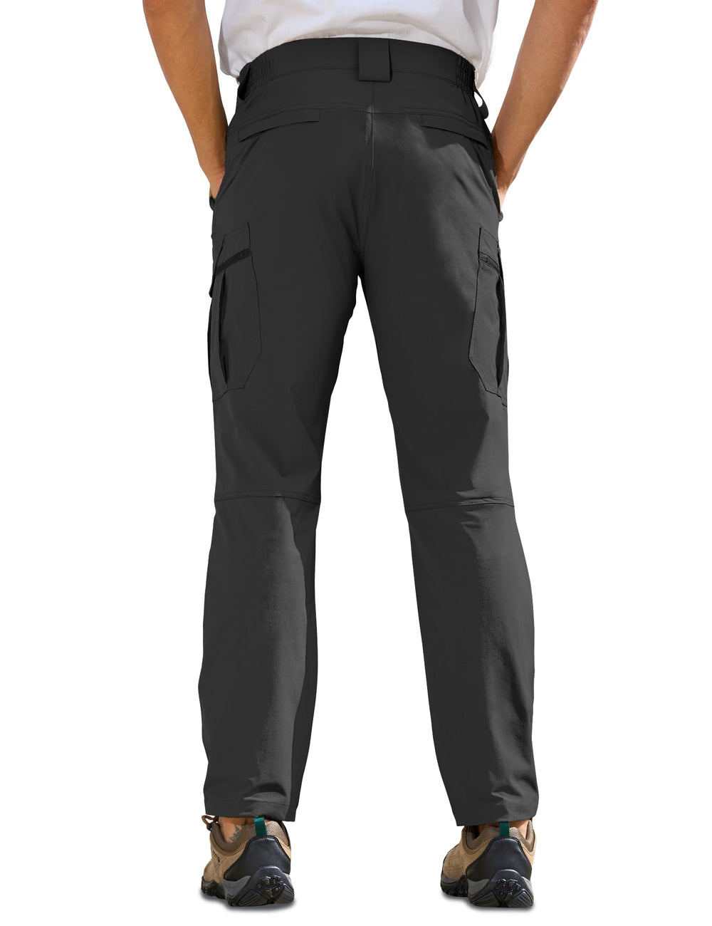 MOURCE Quick Dry Hiking Pants side pocket detail for easy access on trails.
