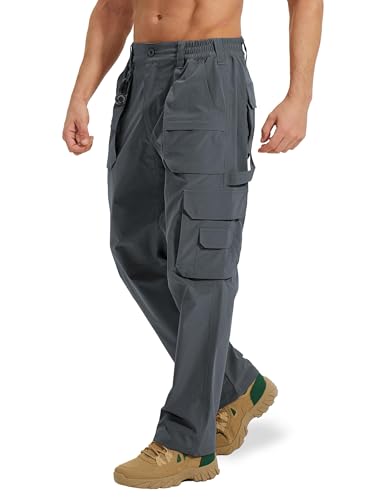 MOURCE Tactical Pants Stretch front view highlights quick-dry performance for outdoor wear.