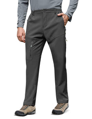 MOURCE winter hiking pants outer shell shows windproof protection for cold-weather hikes