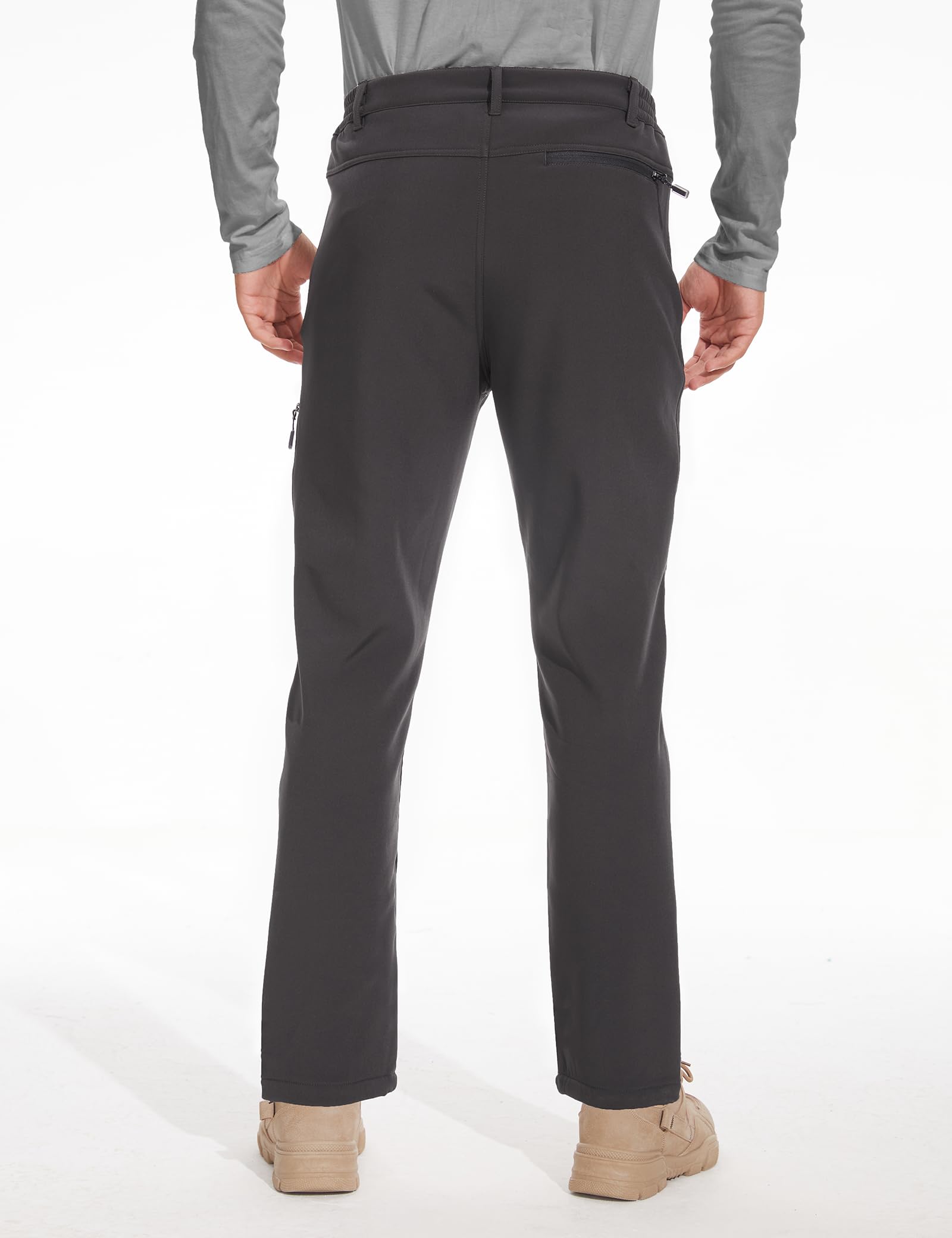 MOURCE winter hiking pants water-repellent coating blocks moisture on snow