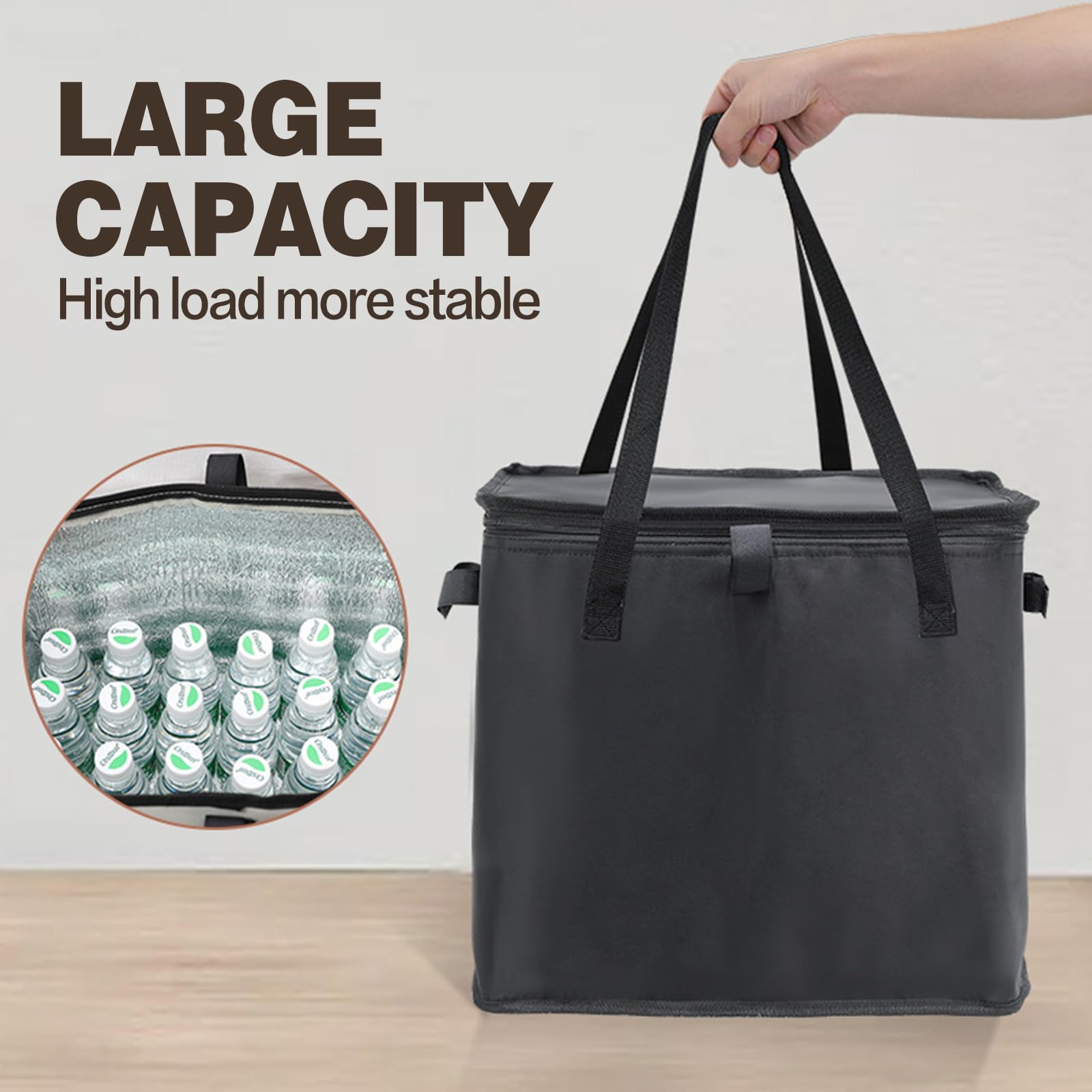 MOV COMPRA cooler bag wheeled removable insulated bag keeps beverages cold on beaches