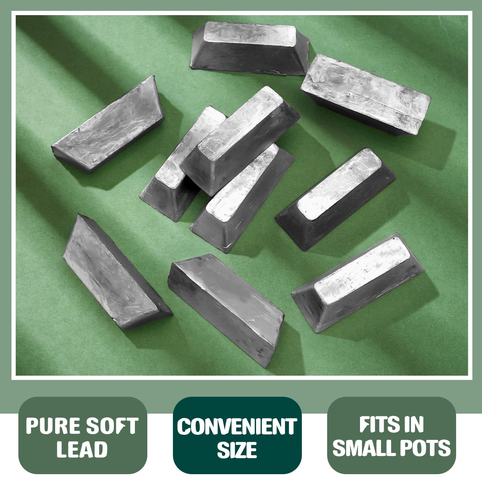 Moxweyeni lead ingots uniform size ensure consistent project results