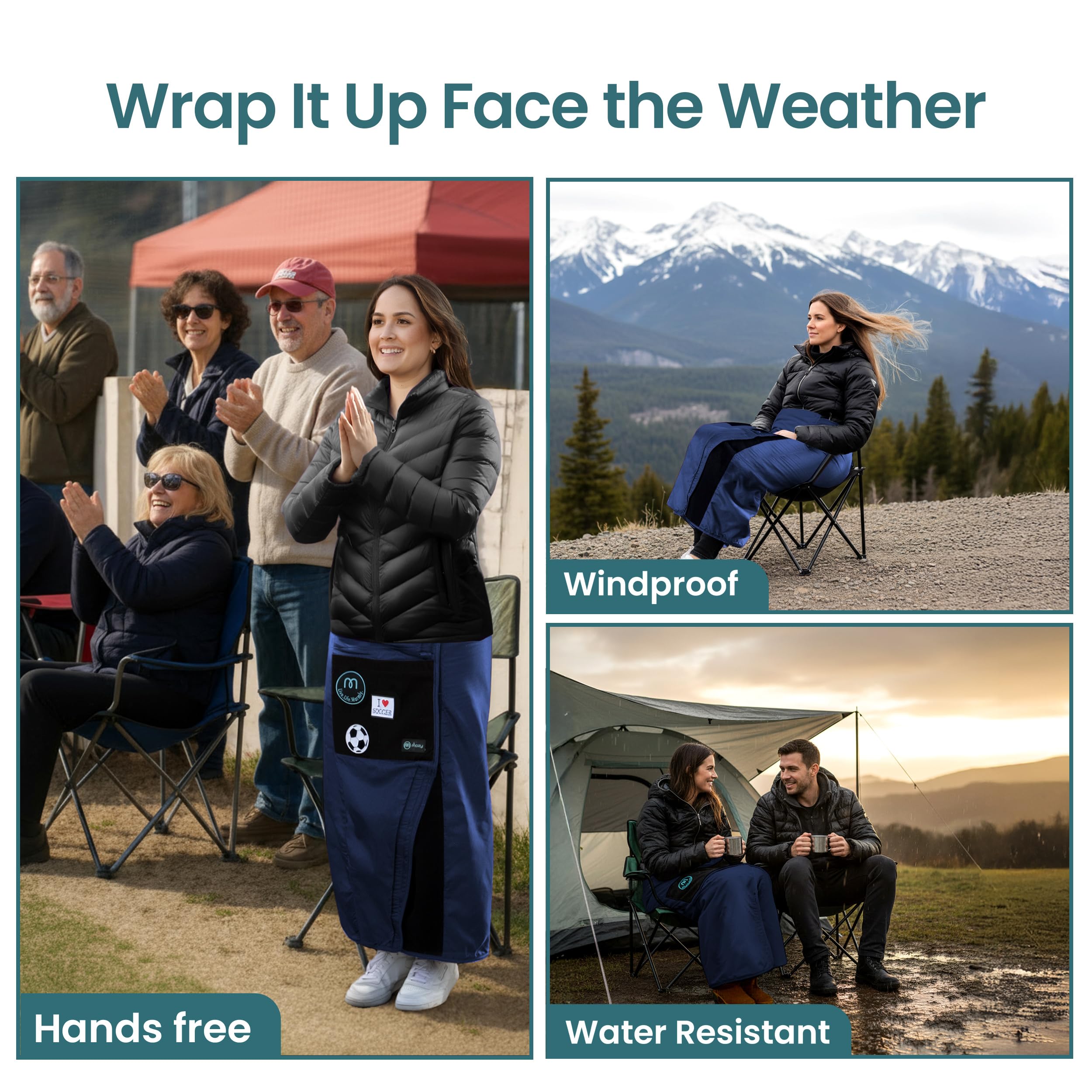 The Mozy blanket is machine-washable for easy care and long life.