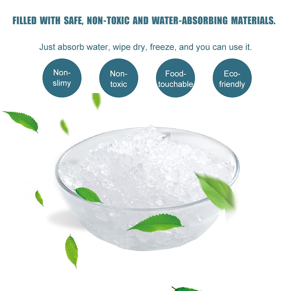 MR.ICE ice sheets cut-to-size to fit irregular containers