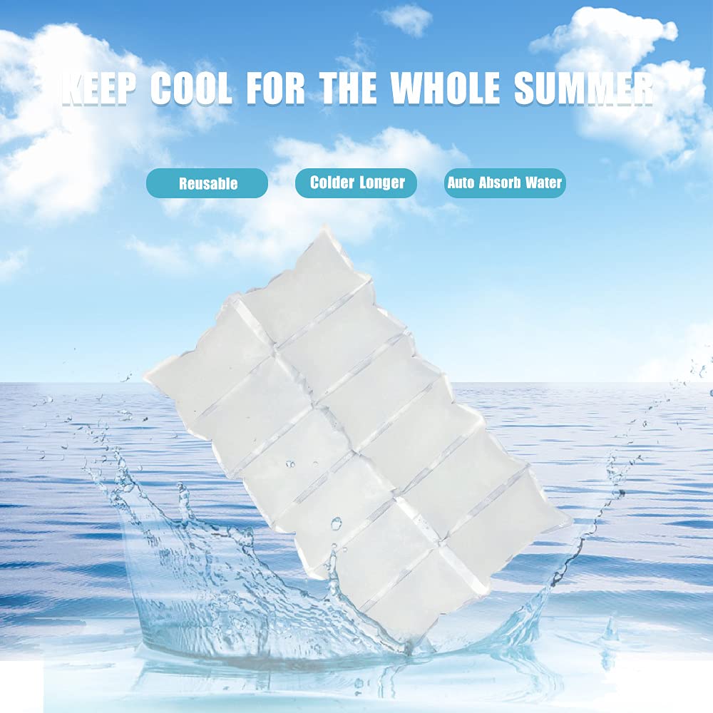 MR.ICE non-toxic ice sheets safe for food contact after soaking