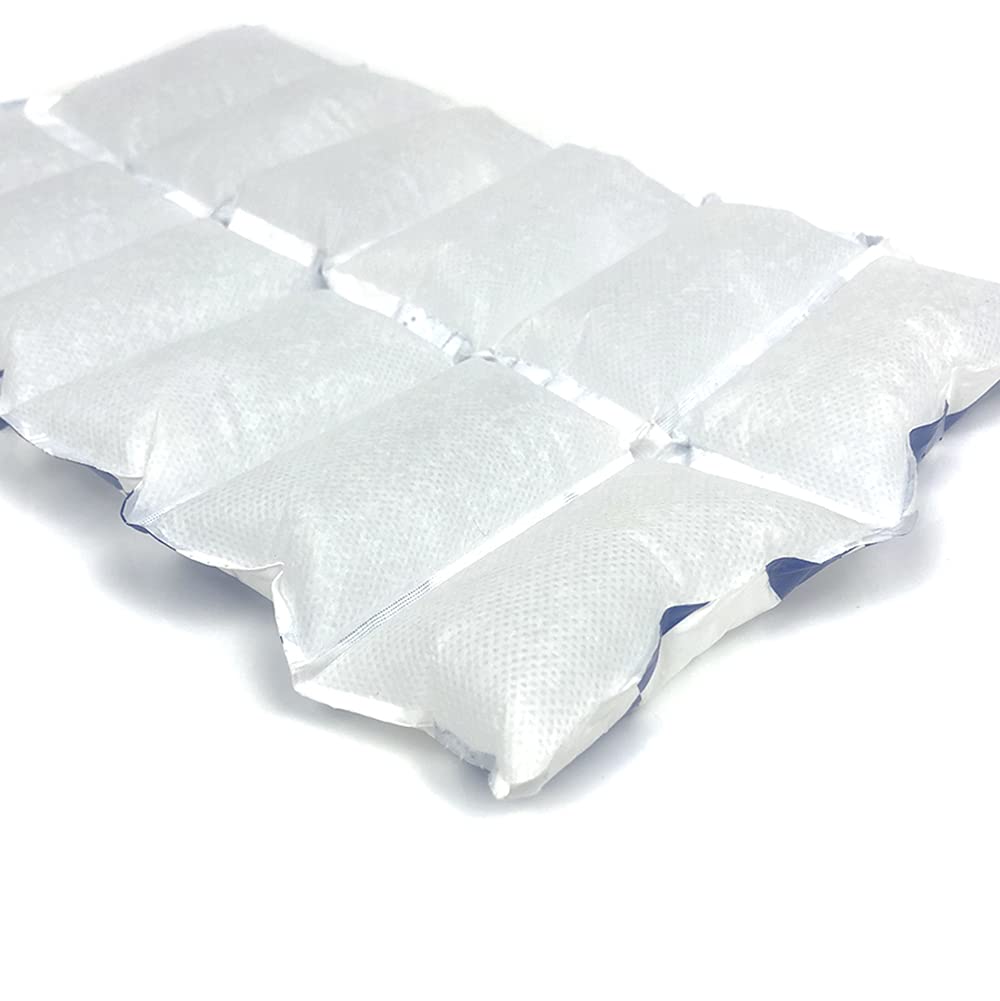 MR.ICE reusable ice sheets folded and stored, lightweight and space-saving