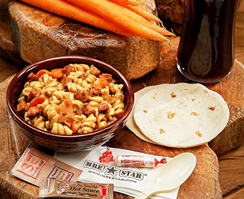MRE Star airtight bags protect meals during storage and transit.