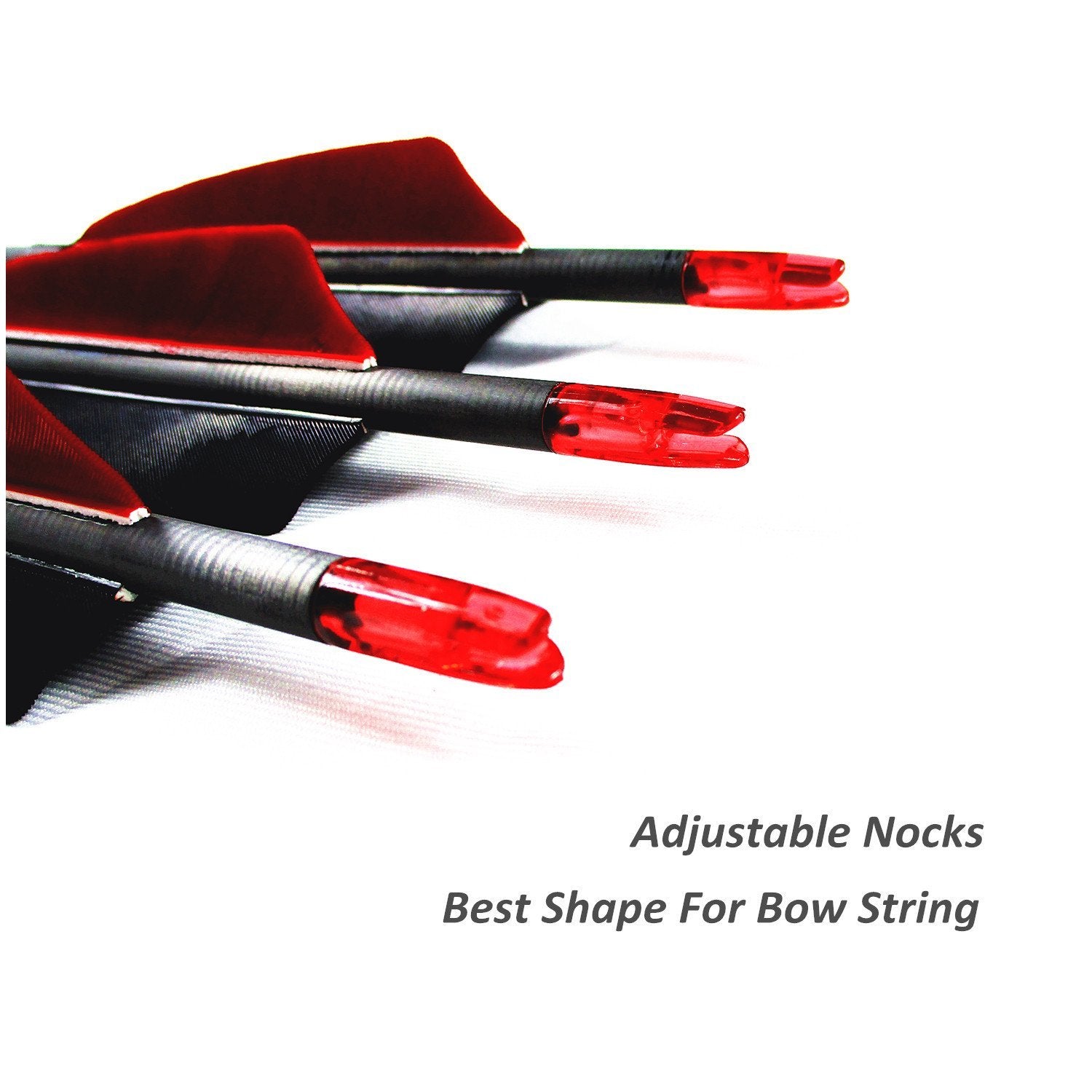 MS JUMPPER 29 inch arrows optimized for mid range draw weight setups.