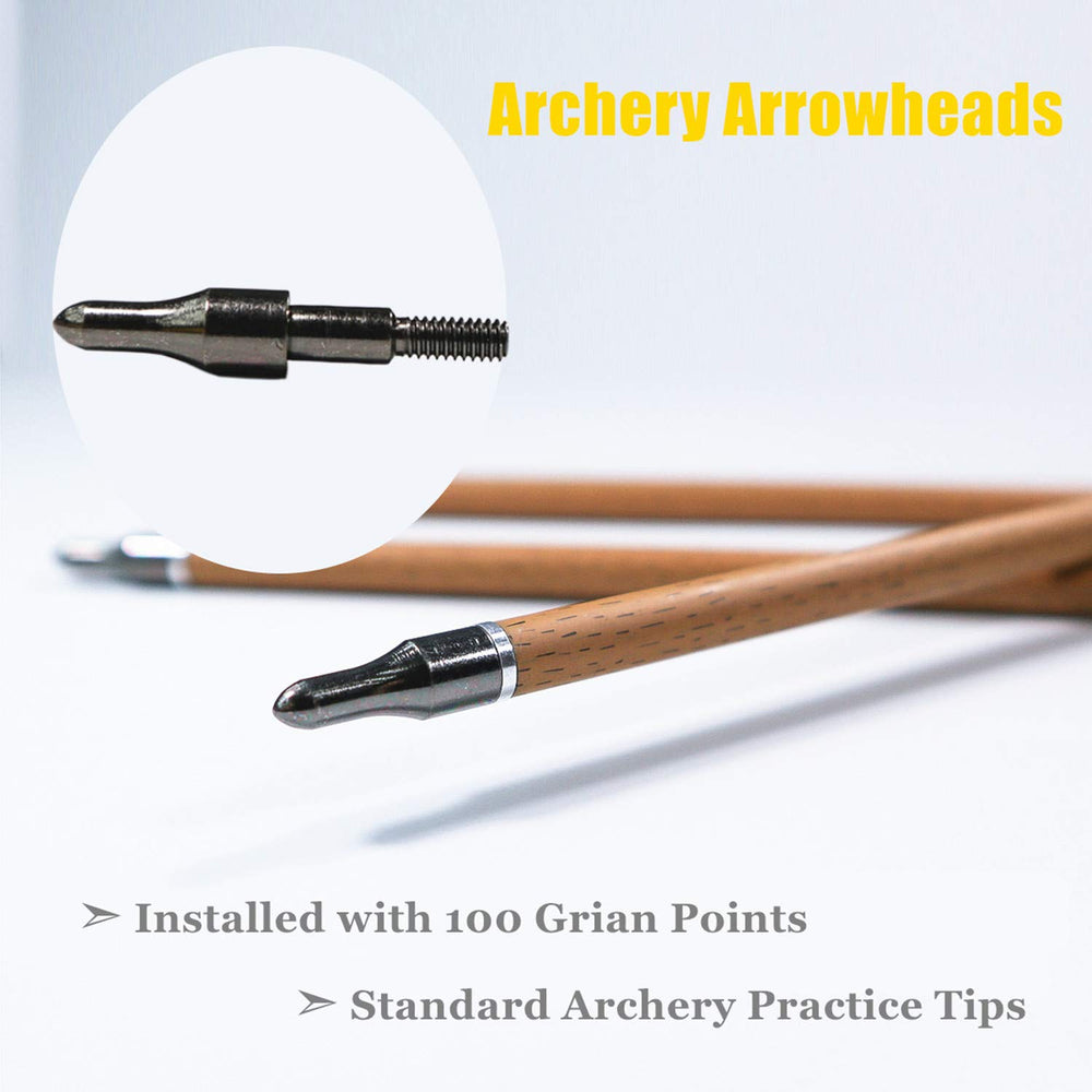 MS Jumpper arrow spine 500 suited for bows up to 55 pounds.