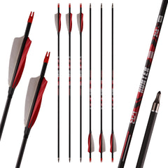 M.SJUMPPER ARCHERY carbon arrows 400 spine shaft for precise shooting and durability.