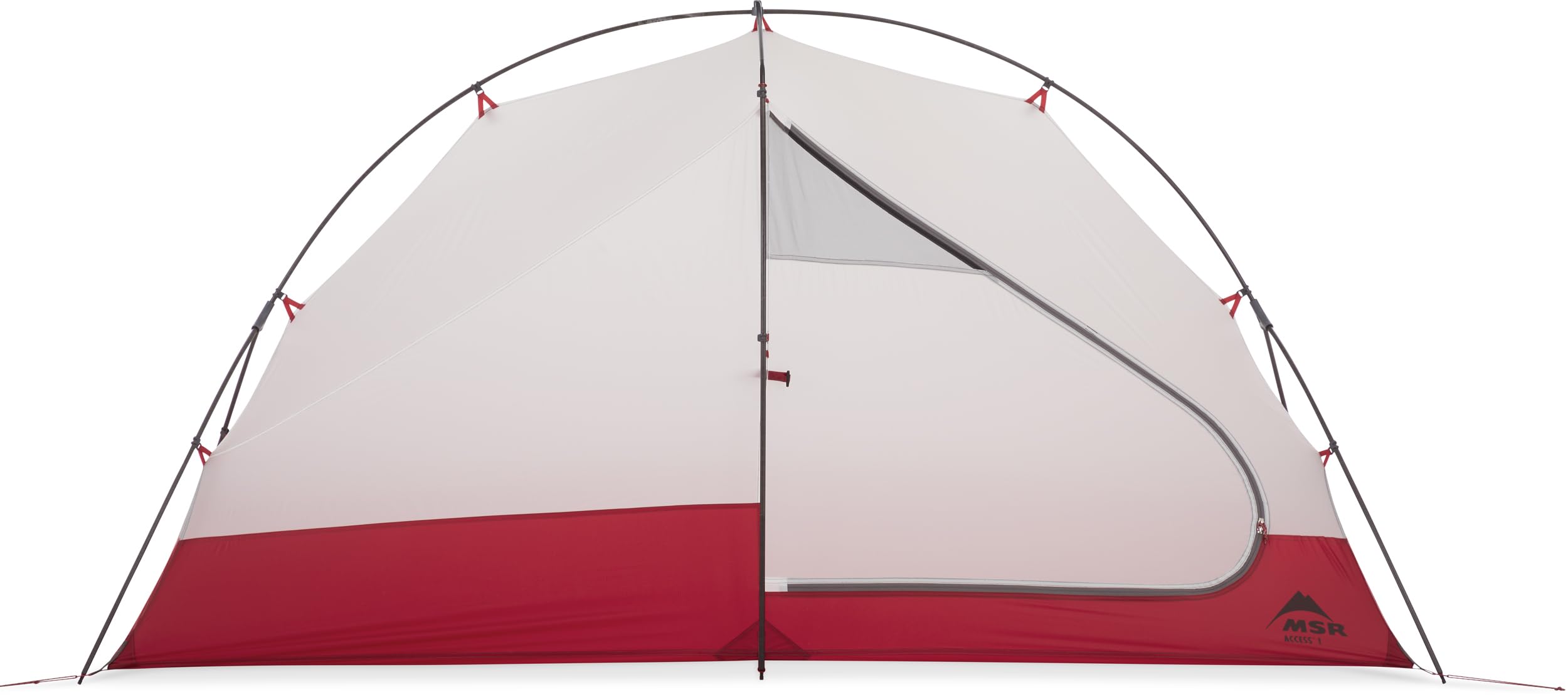 MSR Access limited mesh design helps retain warmth during cold nights.