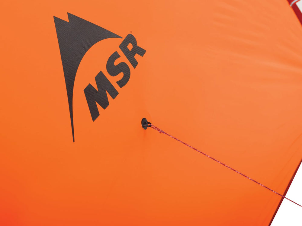 MSR Access waterproof coating guards against rain and damp conditions.