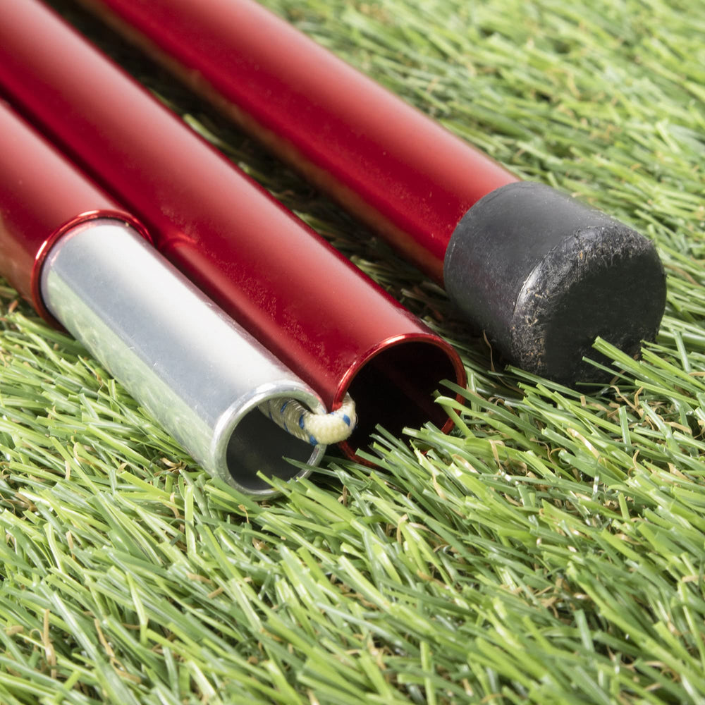 MSR adjustable pole in 5-foot height fits wing shelters for versatile camping setups.