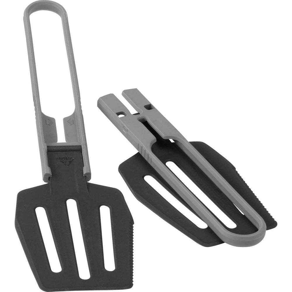 MSR Alpine utensil set spoon with calibration marks for quick outdoor measurements.