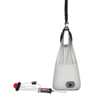 MSR AutoFlow XL water flow demonstrates 1.75 L/min for group trips