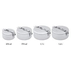 MSR stainless-steel close-up highlights durable construction for rugged trips.