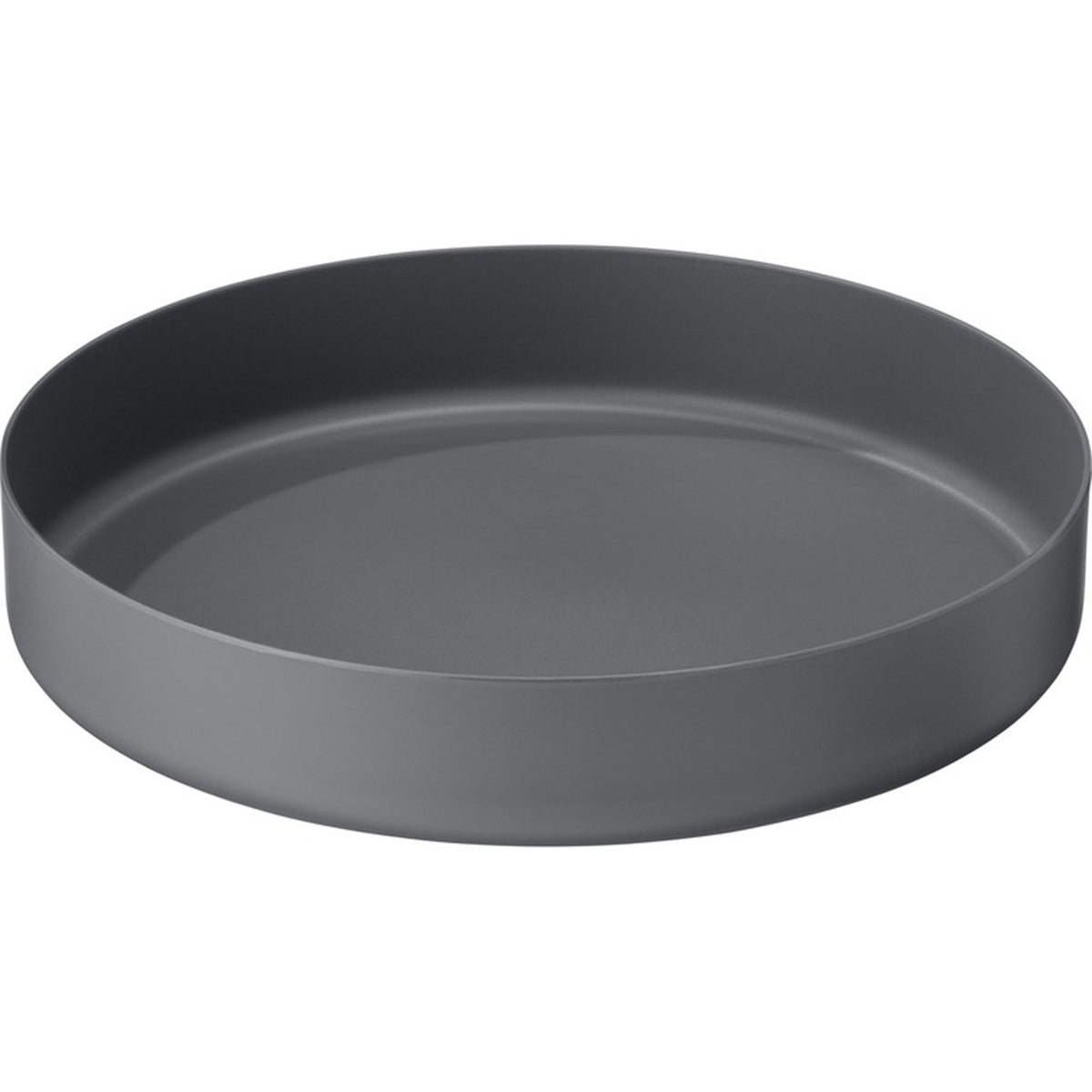 MSR DeepDish Large Gray plate nesting with MSR pots for compact camp cooking