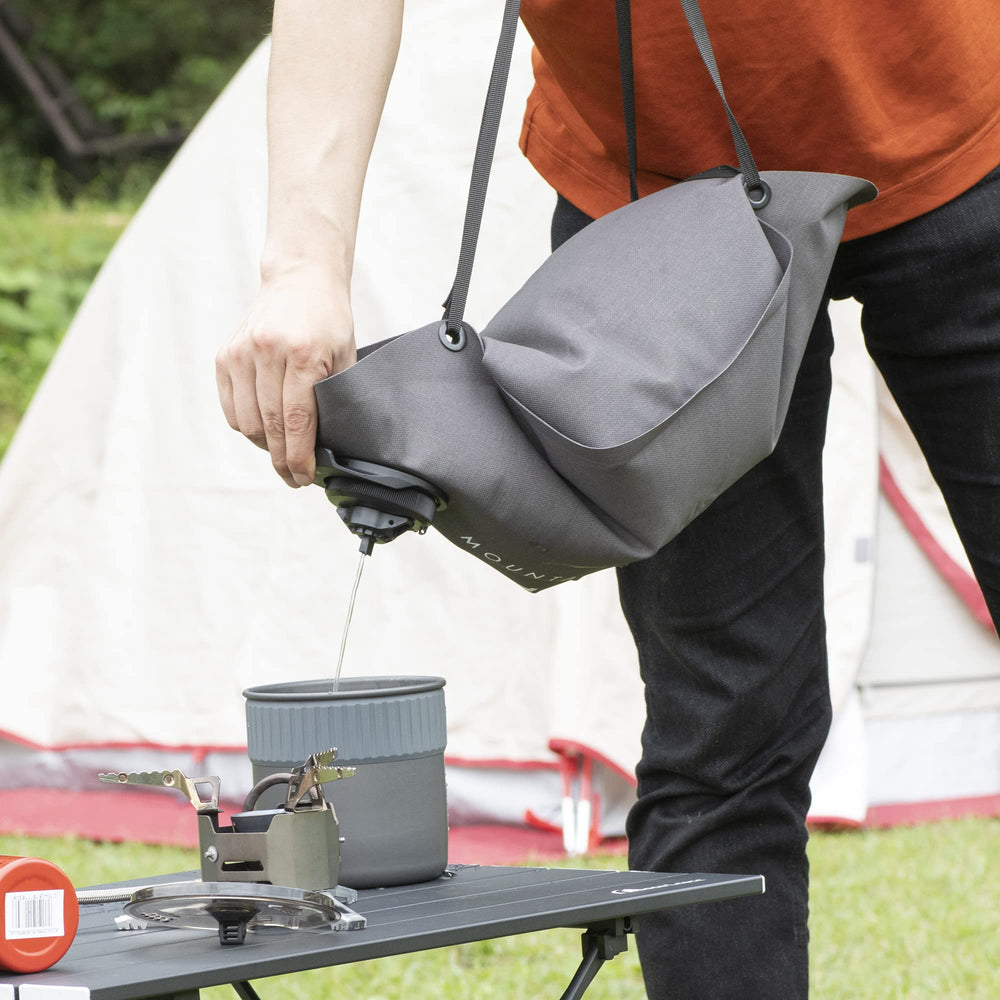 MSR Dromedary Bag 1000-denier exterior stands up to freezing and rugged use
