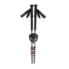 MSR Dynalock Explore 3-section poles extended for versatile backcountry use